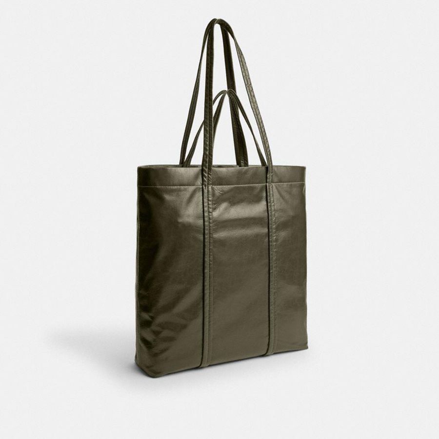 Bolsas Tote COACH Hall Masculino Verdes | 61724BGJY