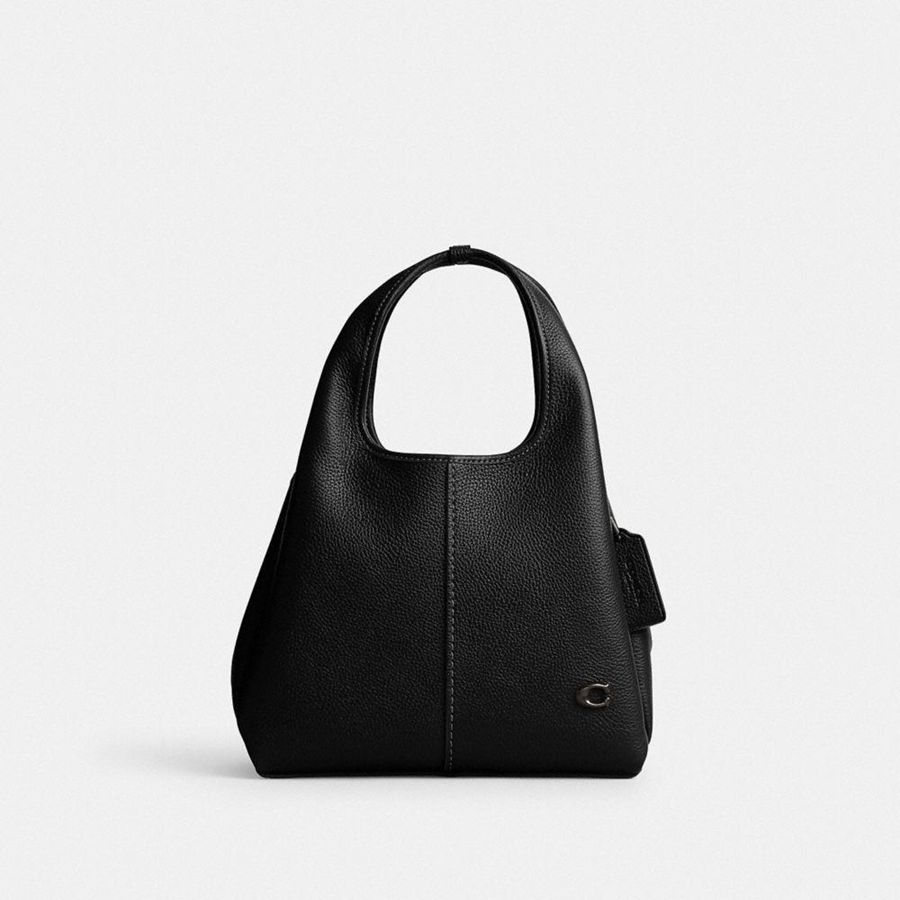 Bolsas Tote COACH Lana Shoulder 23 Feminino Pretas | 80615FUAQ