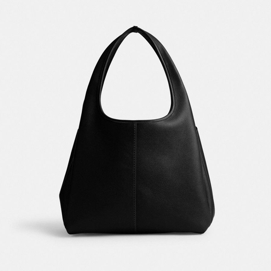 Bolsas Tote COACH Lana Shoulder Feminino Pretas | 02463QEND