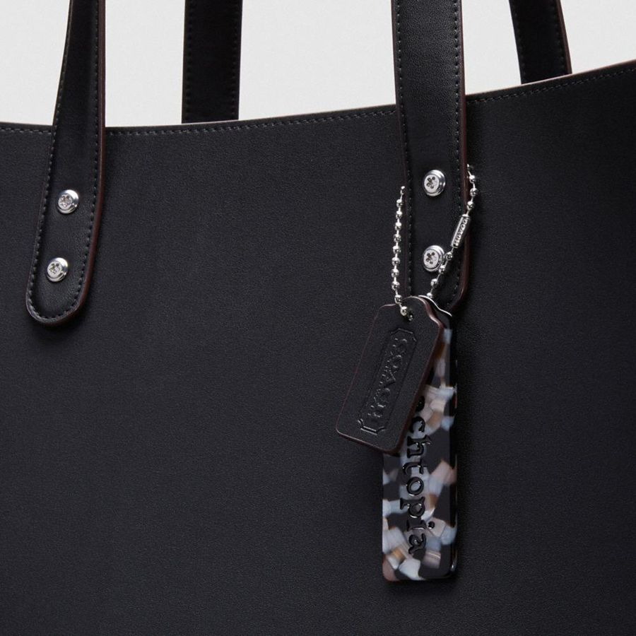 Bolsas Tote COACH Large Re Laceable In Coachtopia Leather Masculino Pretas | 59182JSNG