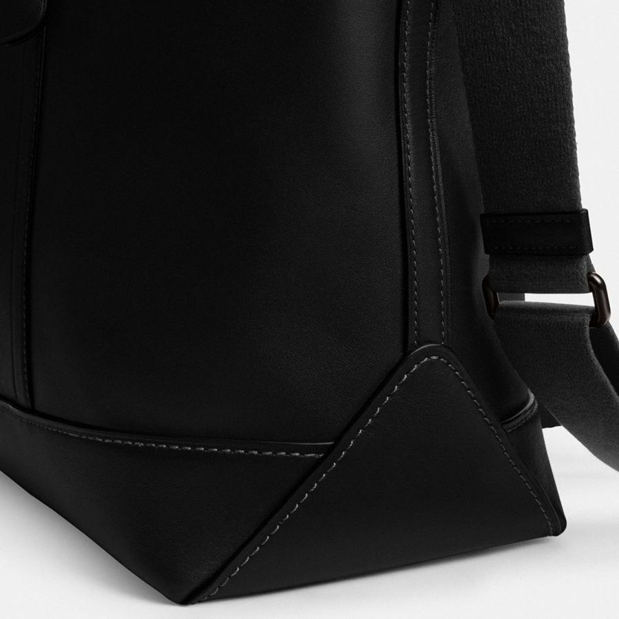 Bolsas Tote COACH Metropolitan Carryall Masculino Pretas | 58209RUPX