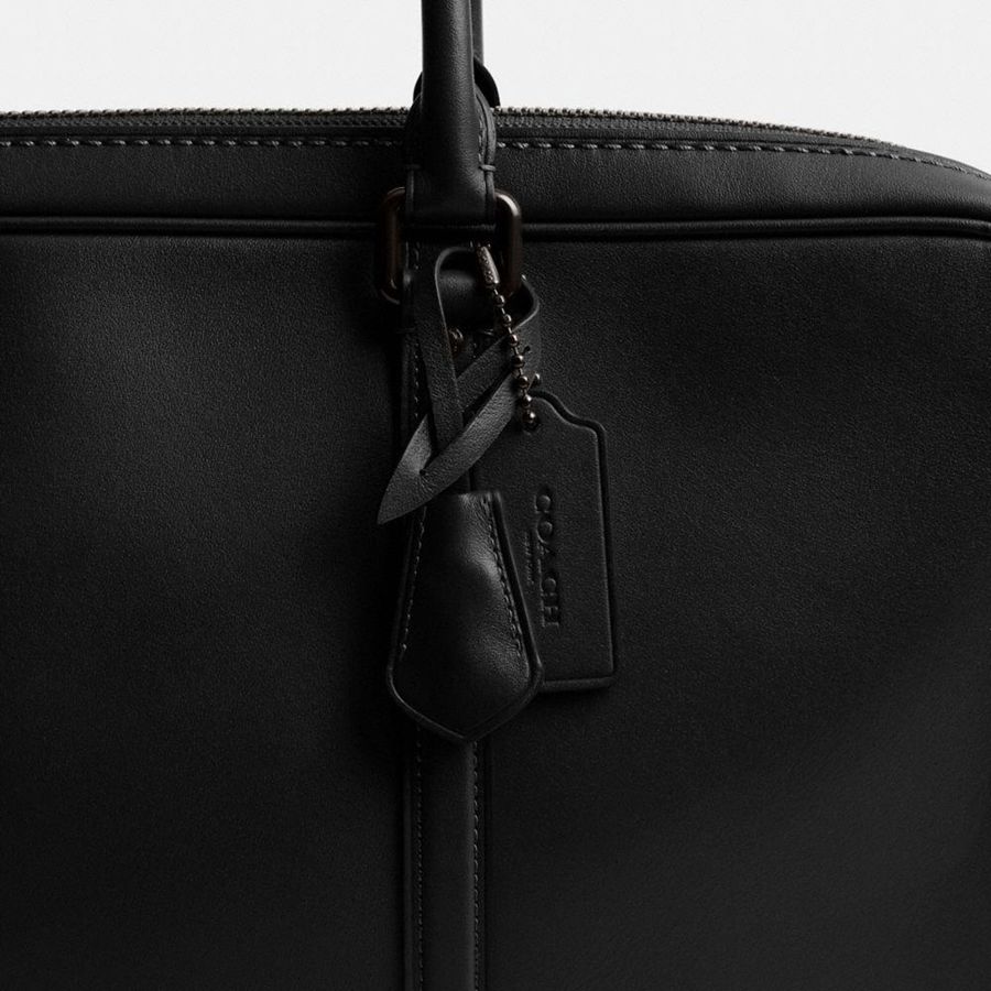 Bolsas Tote COACH Metropolitan Workbag Masculino Pretas | 63821KFWB