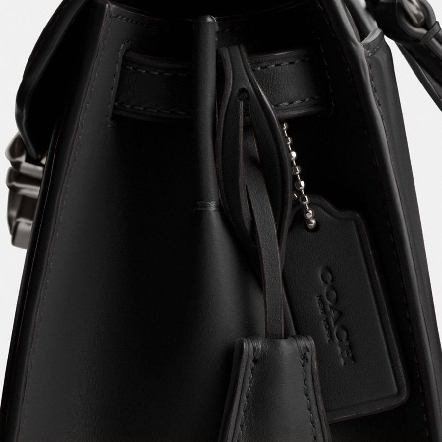 Bolsas Tote COACH Sammy Top Handle 21 Feminino Pretas | 21958RJQK