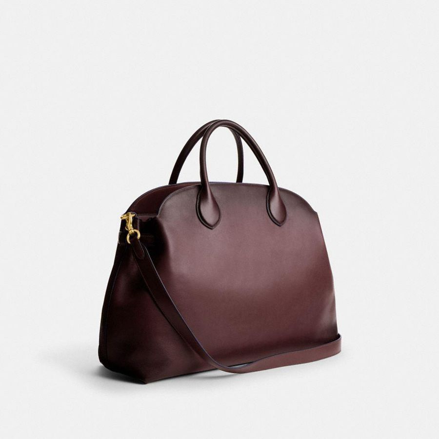 Bolsas Tote COACH Soft Empire Carryall 48 Feminino Bordeaux | 45290KPCB