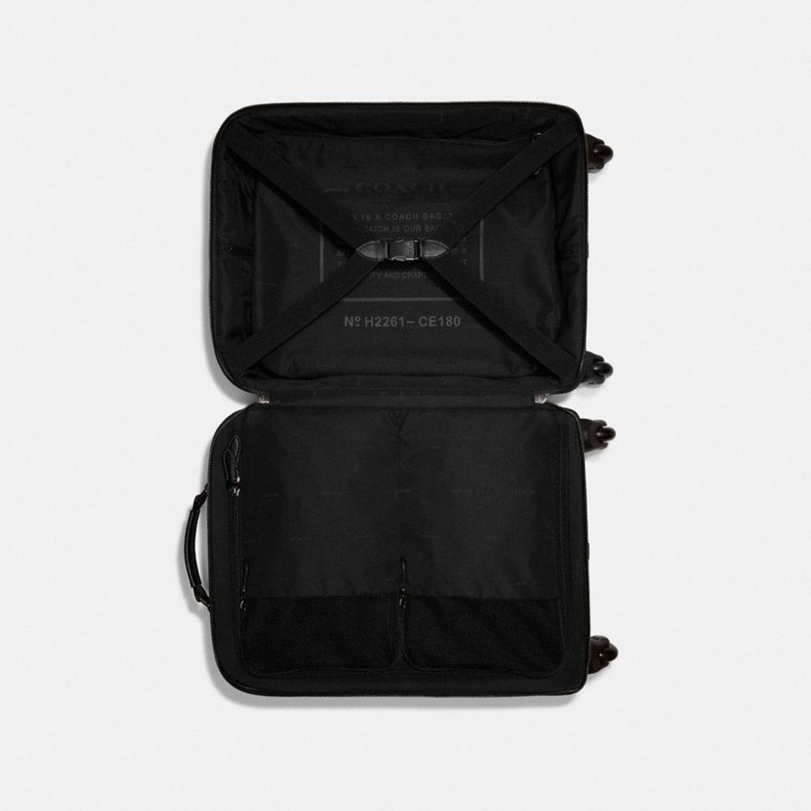 Bolsas Tote COACH Wheeled Carry On In Signature Canvas Masculino Cinzentas | 84705CTUP