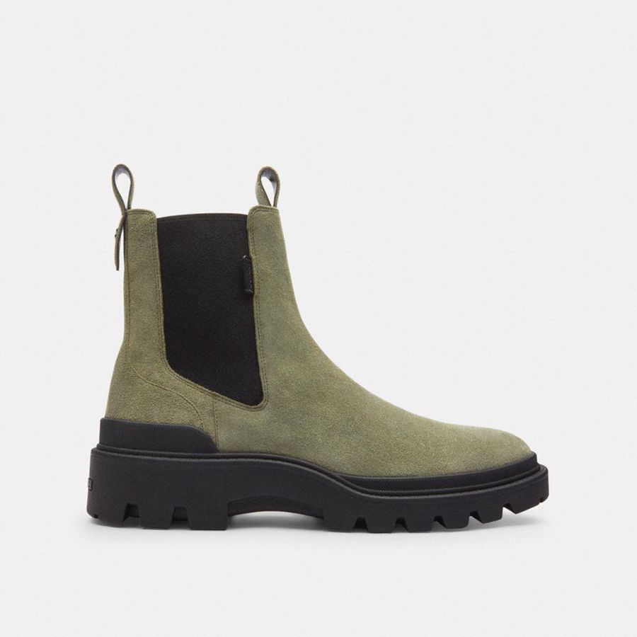 Botas COACH Colson Masculino Verdes | 56274OPMV