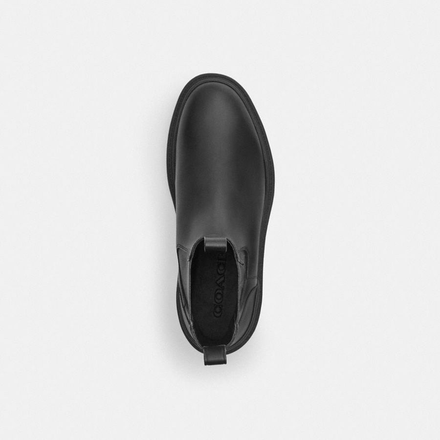 Botas COACH Colson With Signature Masculino Pretas | 71823LCDN