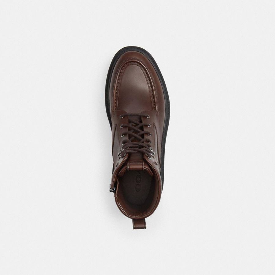 Botas COACH Connor Masculino Marrom | 93740BUIP