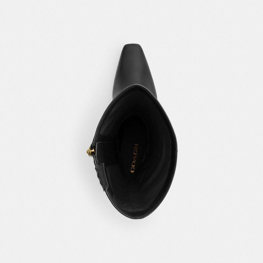 Botas COACH Raquel Extended Calf Feminino Pretas | 28054DBYZ