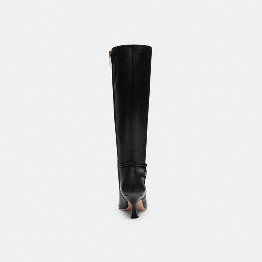 Botas COACH Raquel Feminino Pretas | 86947WMUN