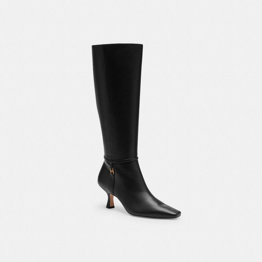 Botas COACH Raquel Feminino Pretas | 86947WMUN