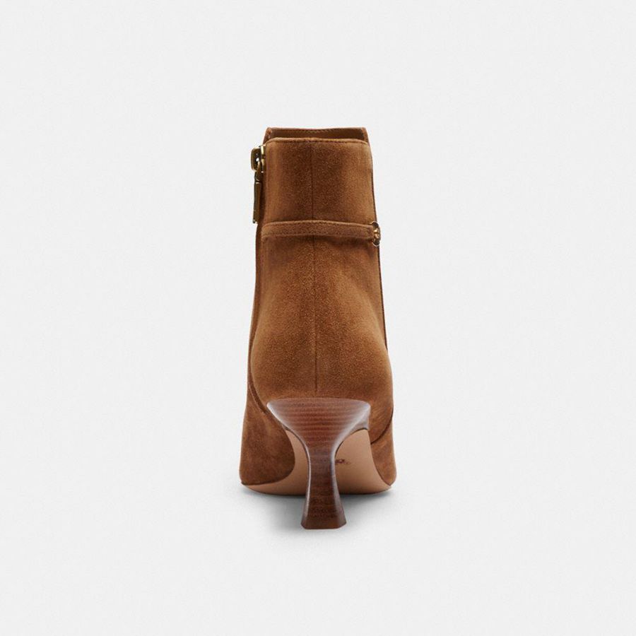 Botas COACH Rebeccaie Feminino Marrom | 21349GJZU