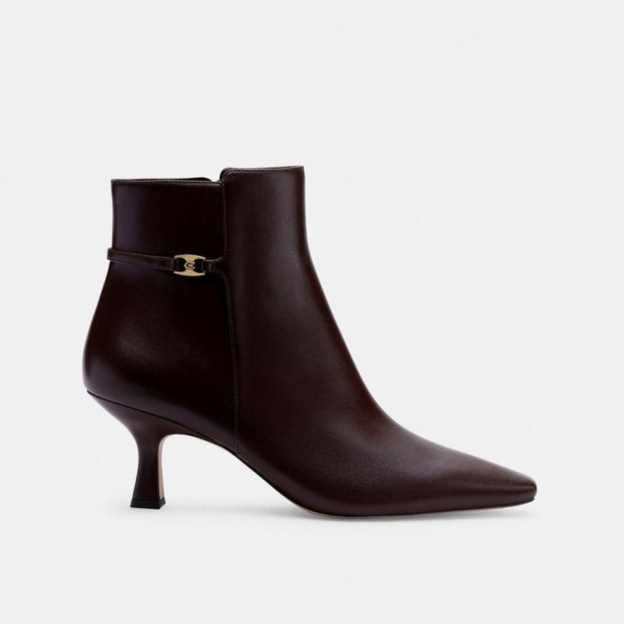 Botas COACH Rebeccaie Feminino Marrom | 46520PECX