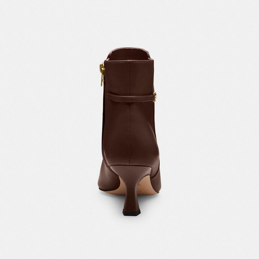Botas COACH Rebeccaie Feminino Marrom | 46520PECX