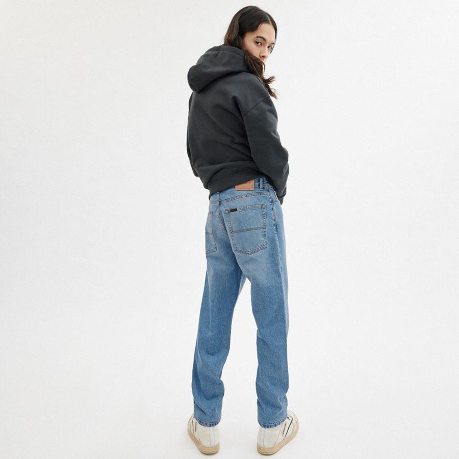 Calças COACH Denim Jeans Masculino Azuis | 94675JCPB