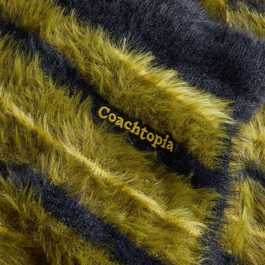 Calças COACH Fuzzy Knit Feminino Verdes | 21489HTEM