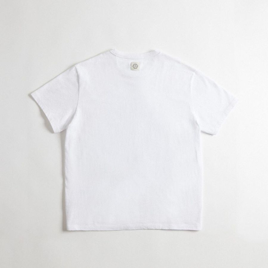 Camiseta COACH Relaxed With This Is Coachtopia Print Masculino Branco | 71240PXLS