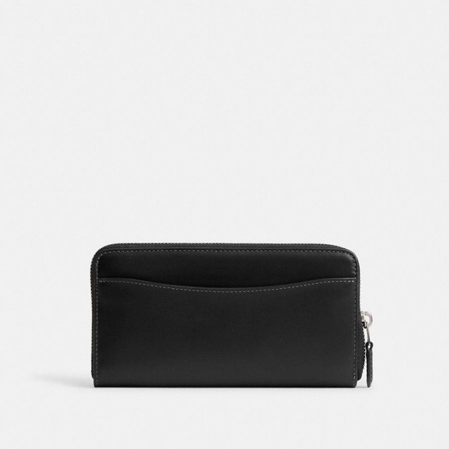 Carteira COACH Essential Accordion Zip Feminino Pretas | 80694LPNE