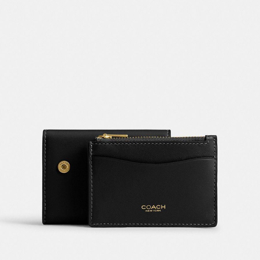 Carteira COACH Essential Card Holder Feminino Pretas | 25304CTOE