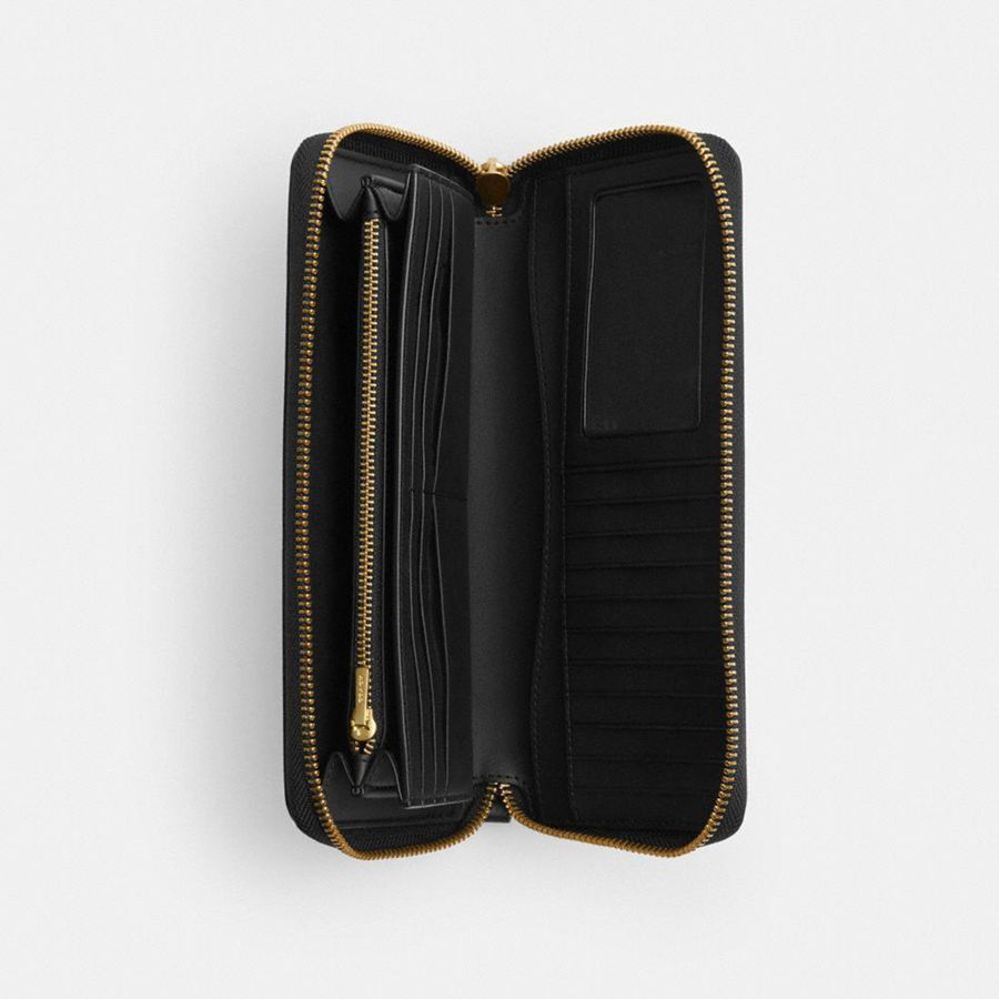 Carteira COACH Essential Continental Feminino Pretas | 15802ZMYN