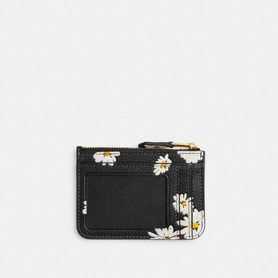 Carteira COACH Essential Mini Id Card Case Feminino Prateadas | 80341HNUE