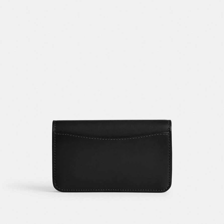 Carteira COACH Essential Slim Card Case Feminino Pretas | 69510SGUD