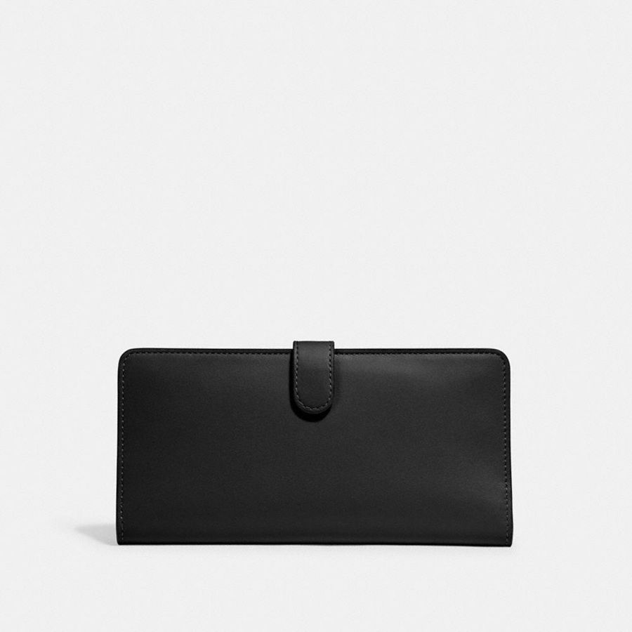 Carteira COACH Essential Slim Feminino Pretas | 06591GFVN
