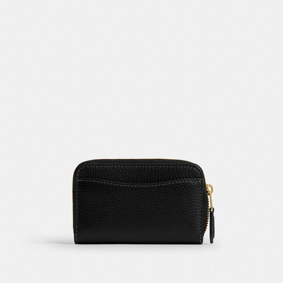 Carteira COACH Essential Small Zip Around Card Case With Rexy Print Feminino Pretas | 95301PABS