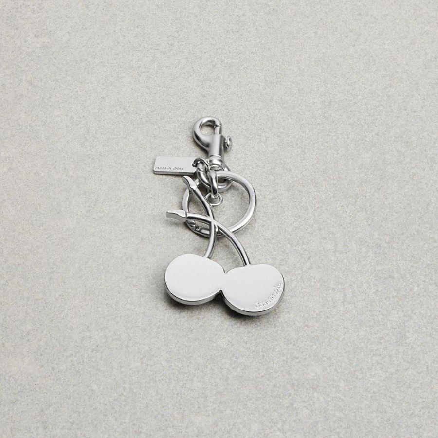 Charms COACH Cherry Bag Feminino Branco | 68431FBDR