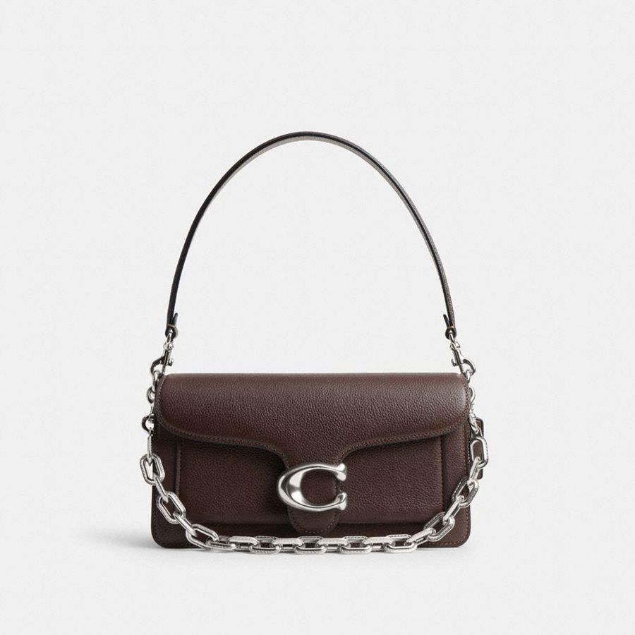 Charms COACH Link Chain Strap Feminino Prateadas | 92451KXBM