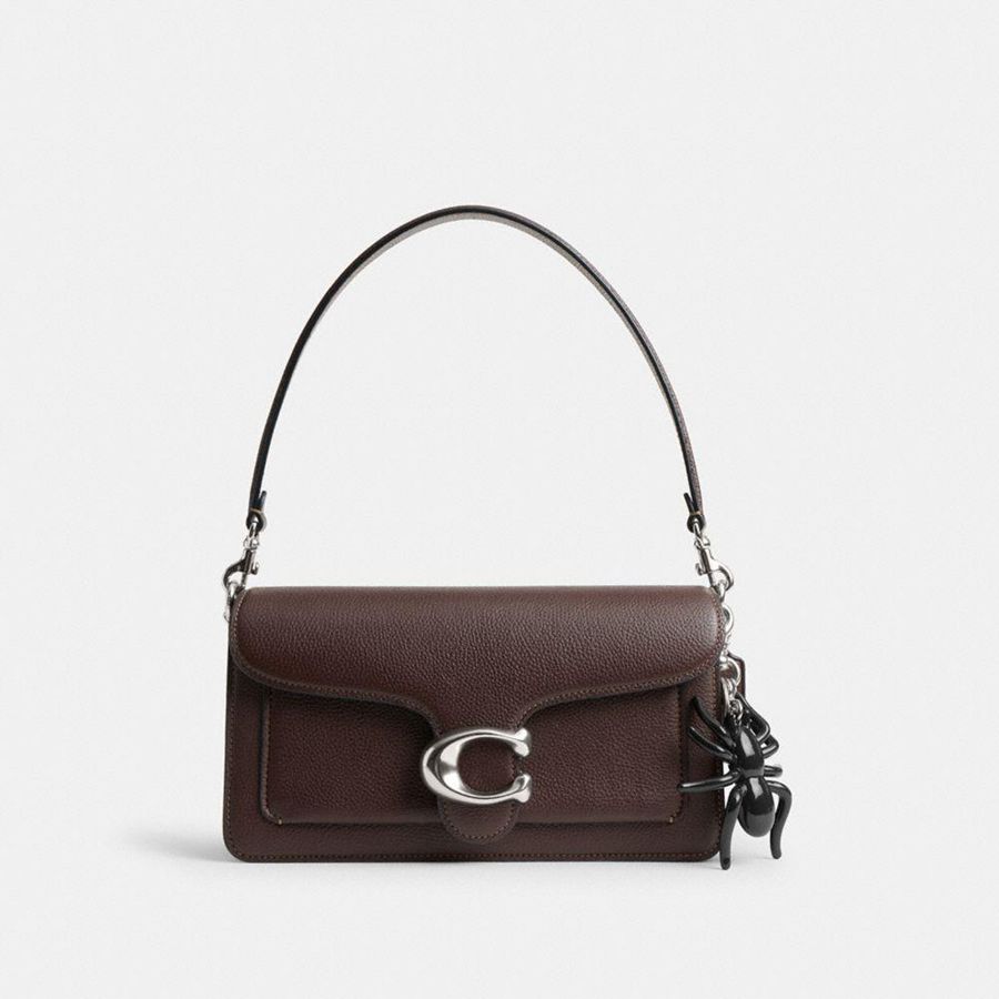 Charms COACH Spider Bag Feminino Pretas | 45092HUYD