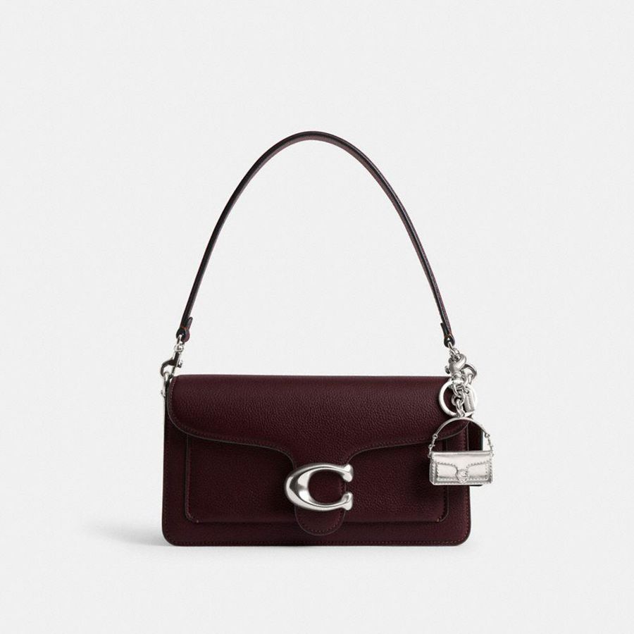 Charms COACH Tabby Bag Feminino Prateadas | 24316FVKJ