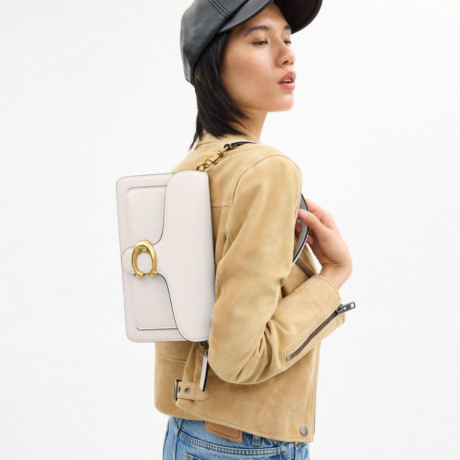 Charms COACH Tabby Shoulder Bag 26 With And Strap Feminino Prateadas | 92078VIUZ