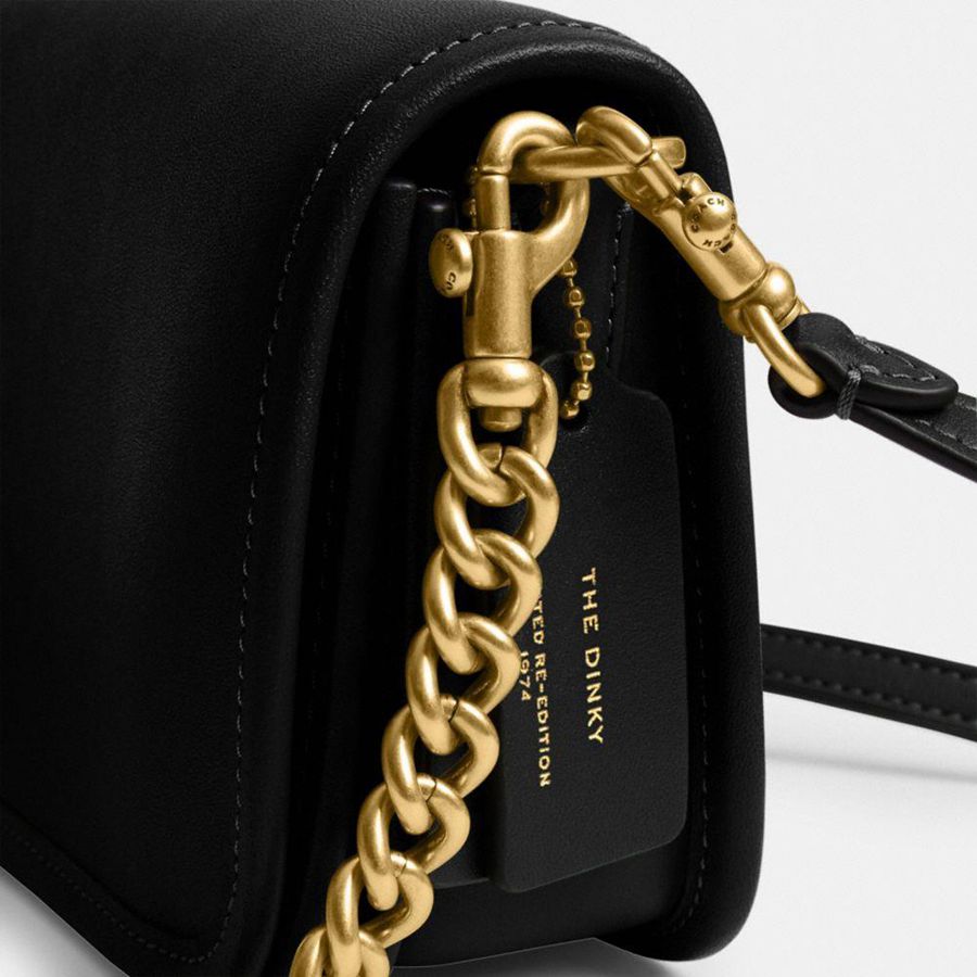 Hobo Bag COACH Dinky Feminino Pretas | 76409OXAE