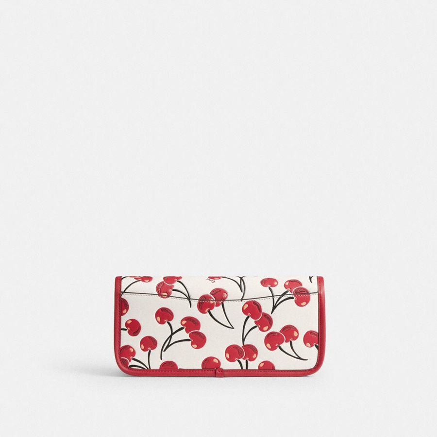 Hobo Bag COACH Dinky With Cherry Print Feminino Vermelhas | 30765QAKO