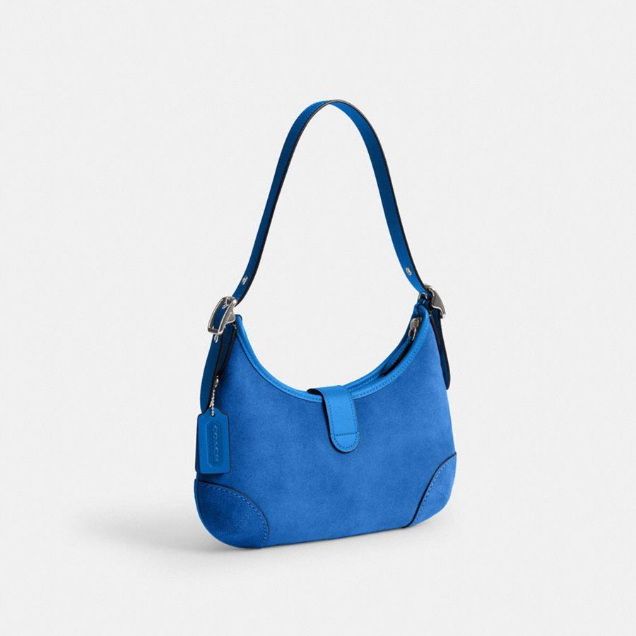 Hobo Bag COACH Hamptons Feminino Azuis | 01647LCDF