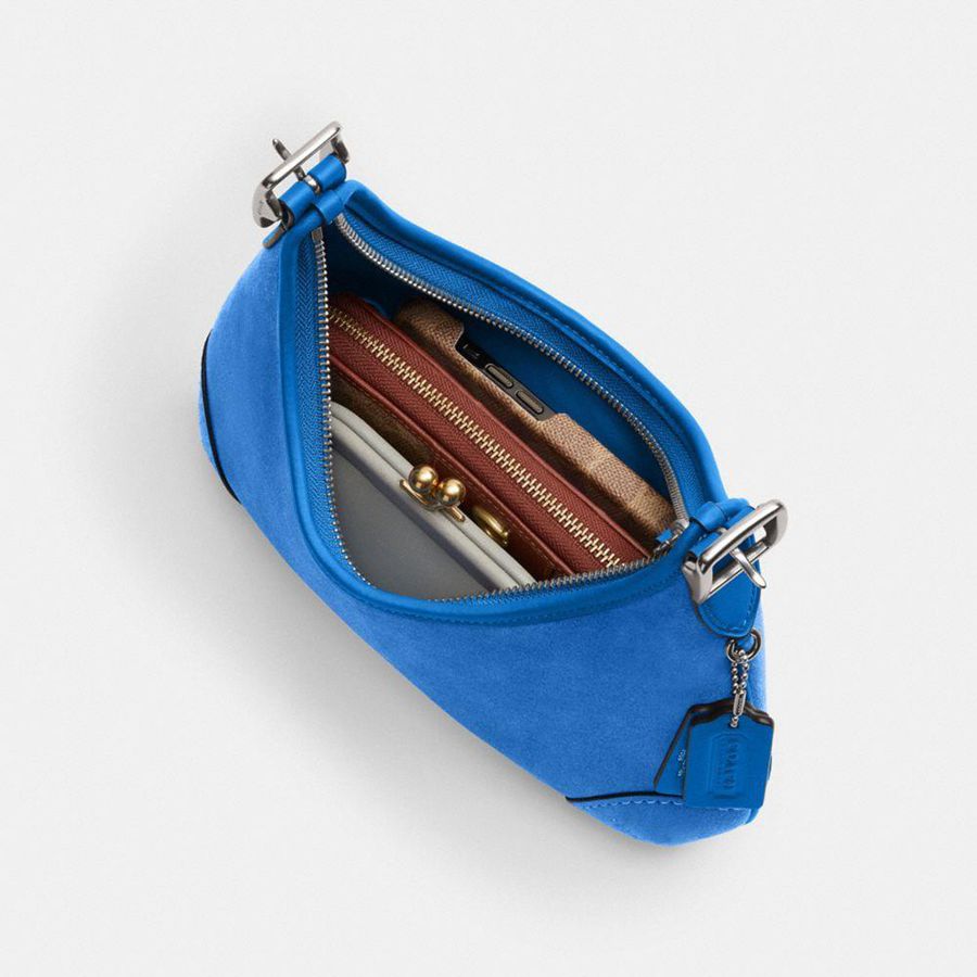 Hobo Bag COACH Hamptons Feminino Azuis | 01647LCDF