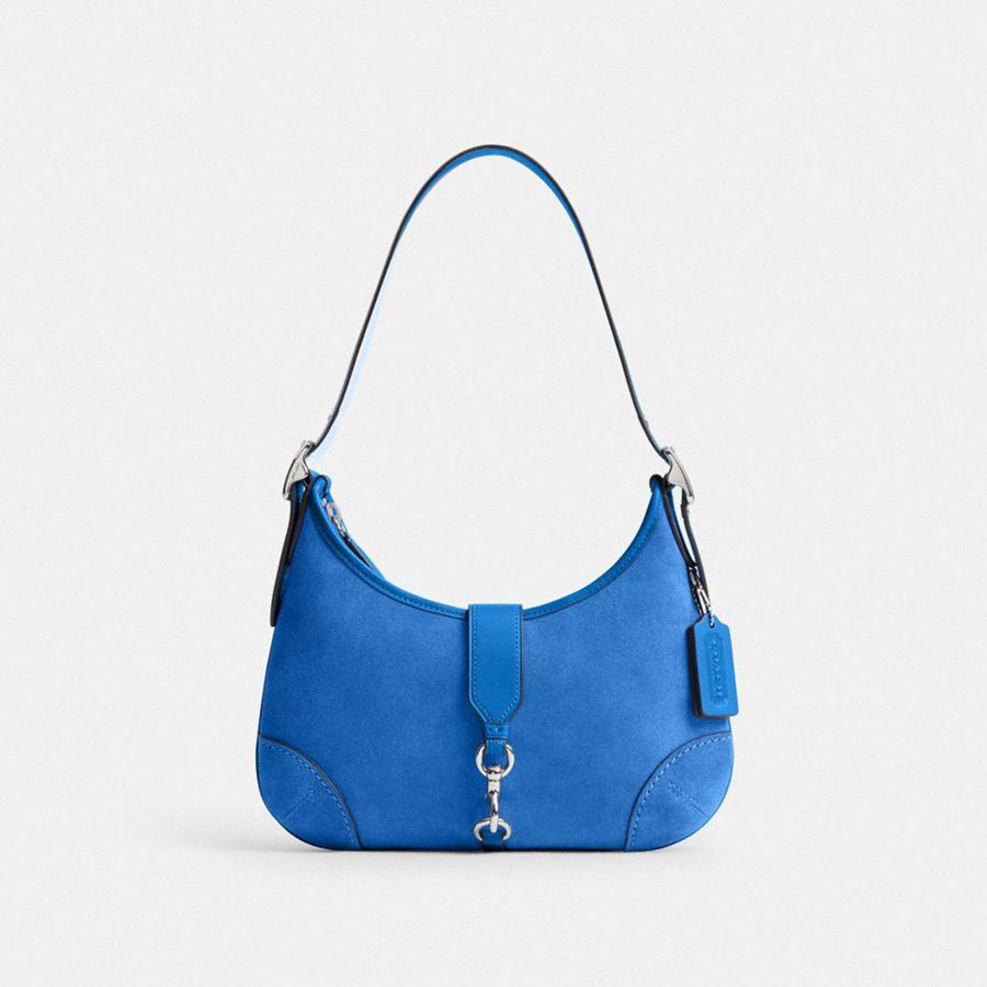 Hobo Bag COACH Hamptons Feminino Azuis | 01647LCDF