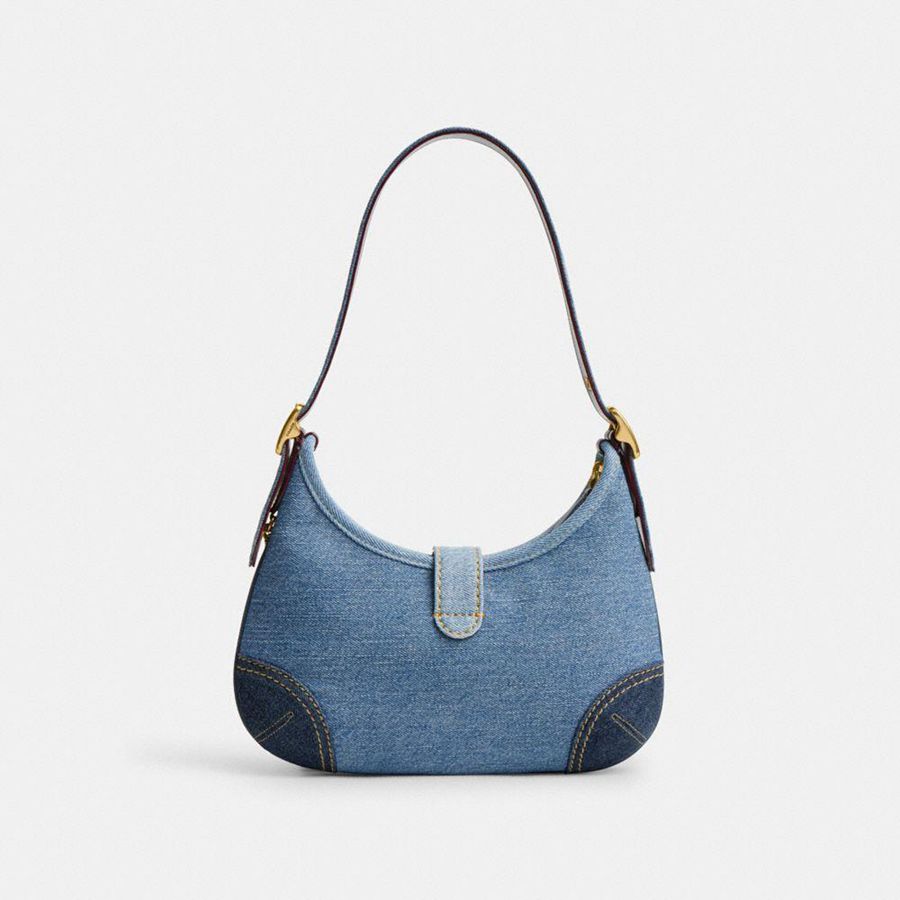 Hobo Bag COACH Hamptons Feminino Azuis | 35809DGVQ