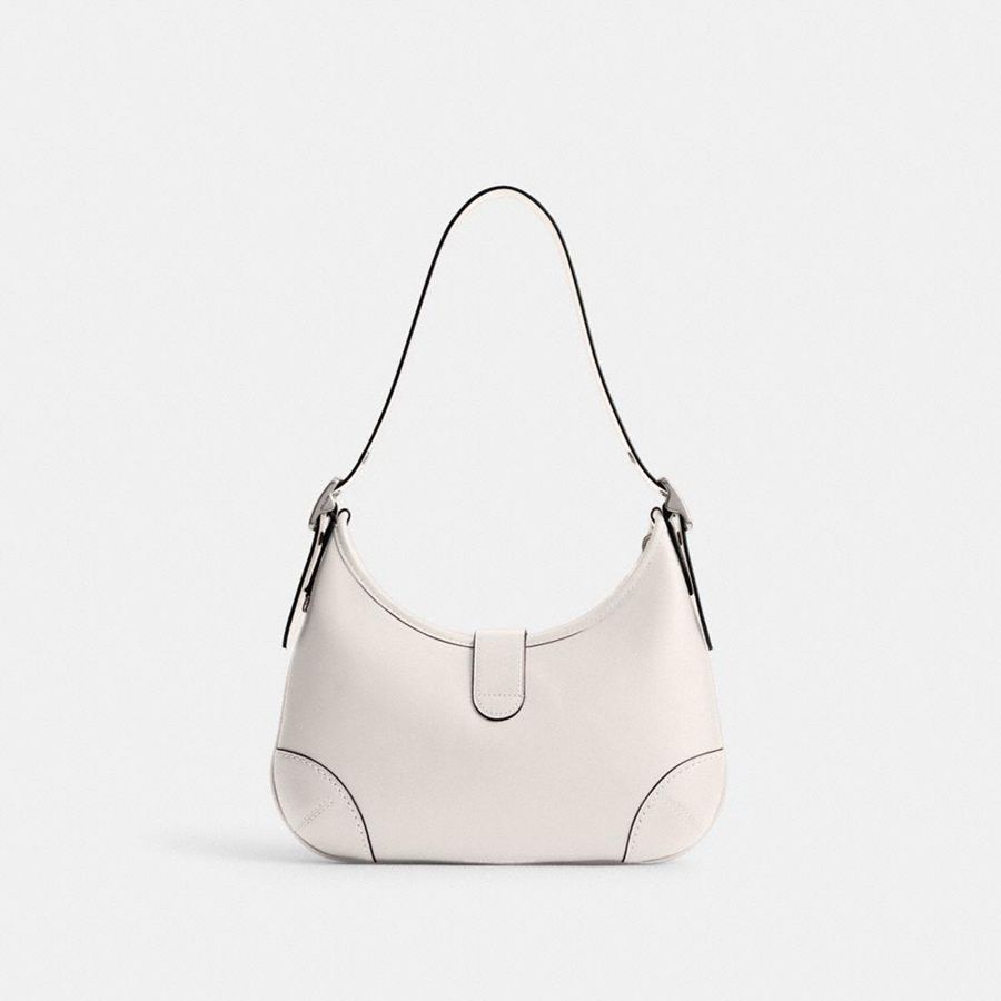 Hobo Bag COACH Hamptons Feminino Branco | 85420EYAO