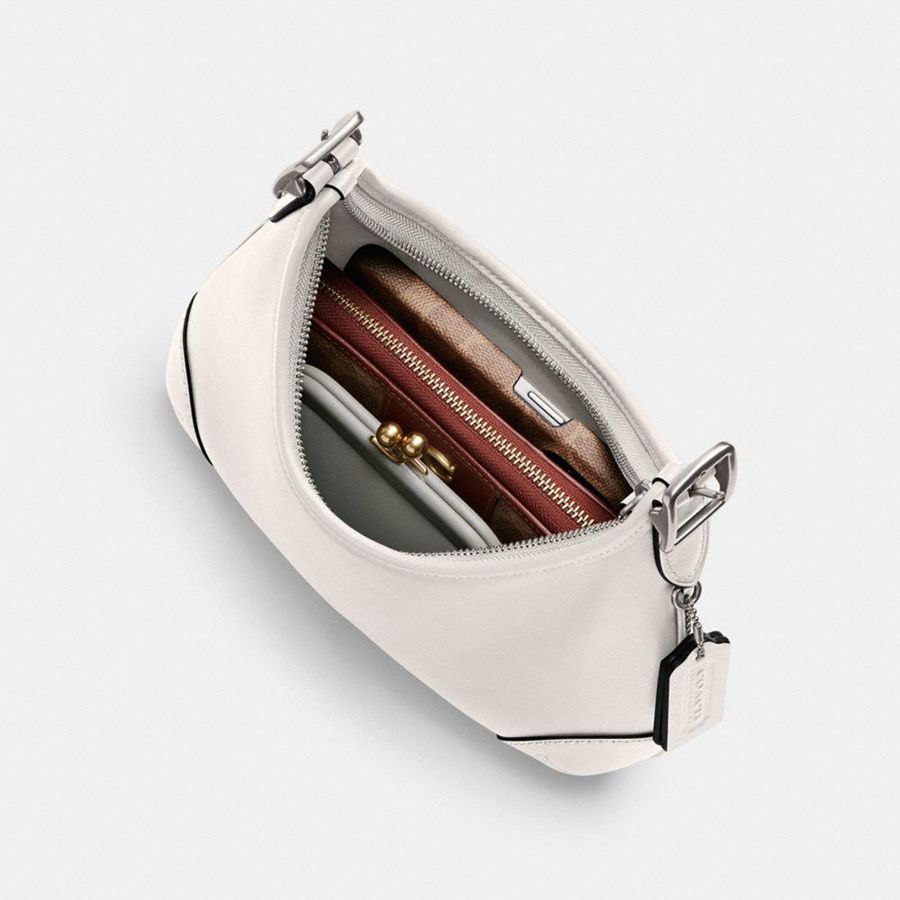Hobo Bag COACH Hamptons Feminino Branco | 85420EYAO