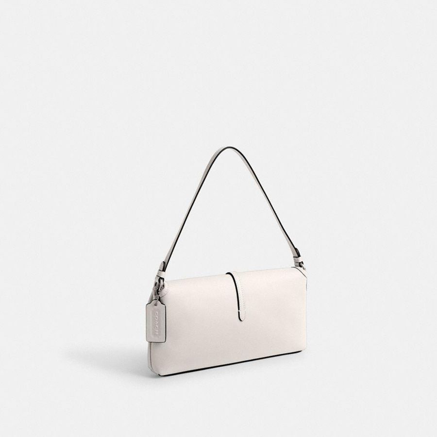 Hobo Bag COACH Hamptons Feminino Branco | 70942XWVU