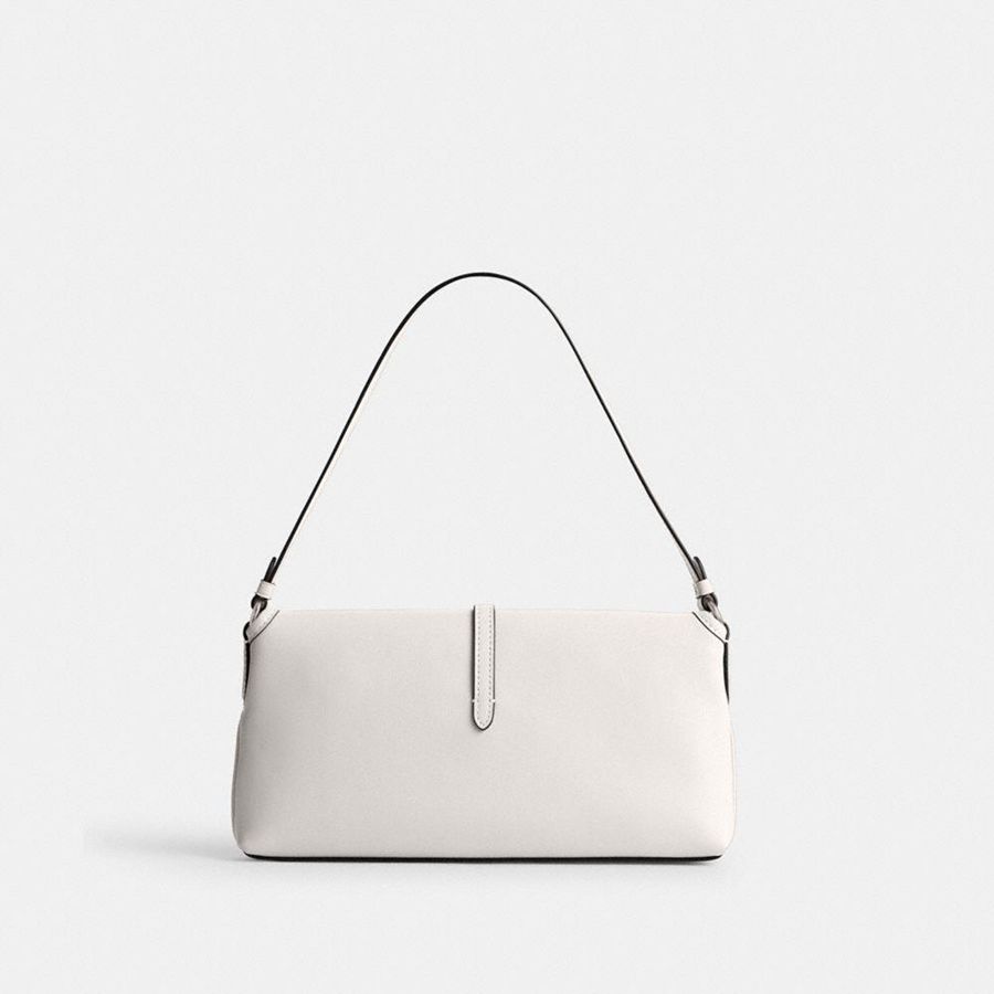 Hobo Bag COACH Hamptons Feminino Branco | 70942XWVU
