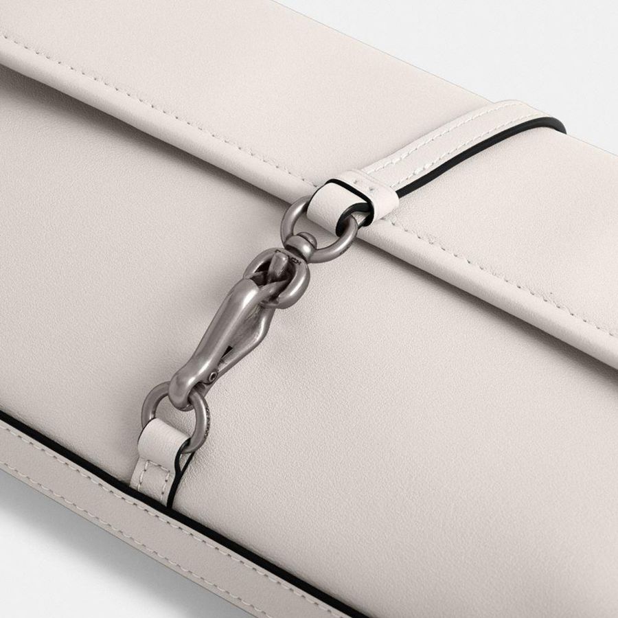 Hobo Bag COACH Hamptons Feminino Branco | 70942XWVU