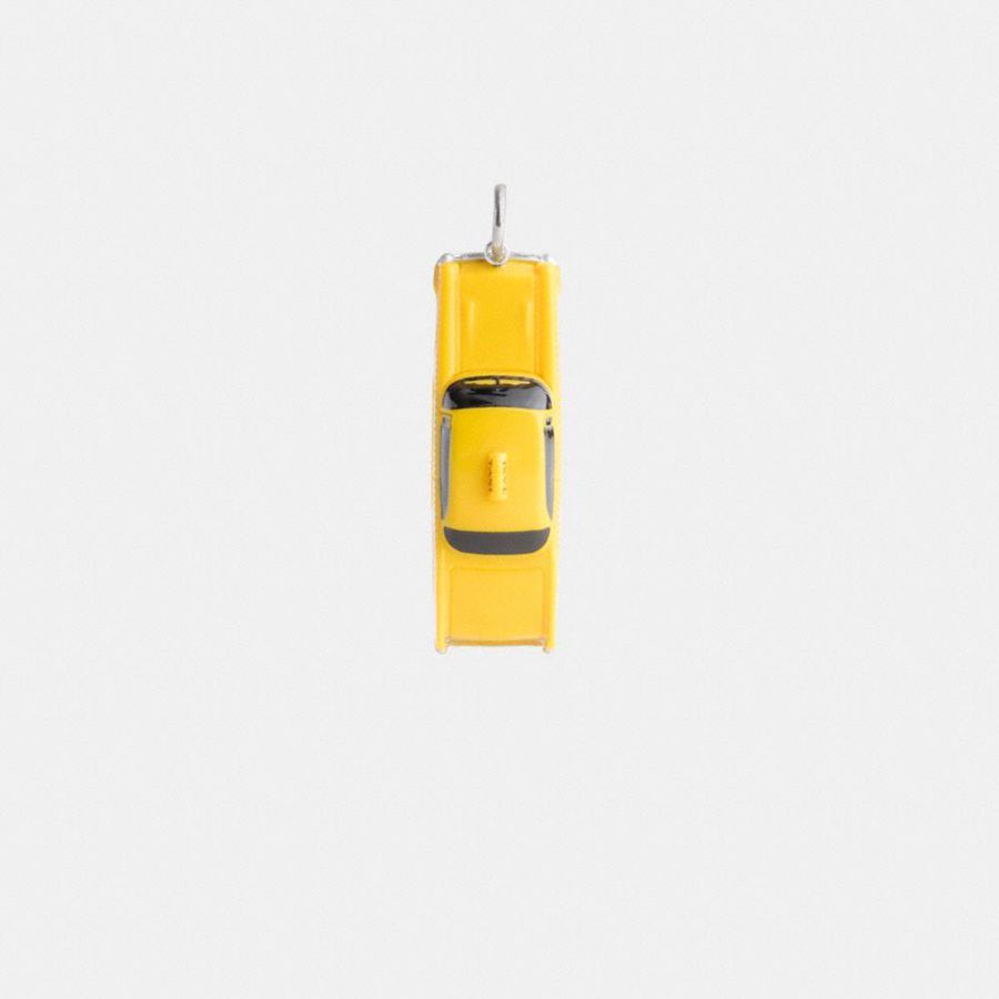 Jóias COACH Taxi Cab Earring Feminino Amarelas | 72186FRGX