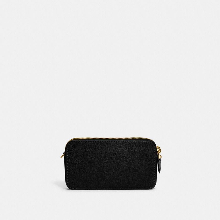 Kuplung Táskák COACH Kira Crossbody Feminino Pretas | 40958EUVC