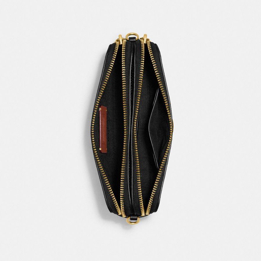 Kuplung Táskák COACH Kira Crossbody Feminino Pretas | 40958EUVC