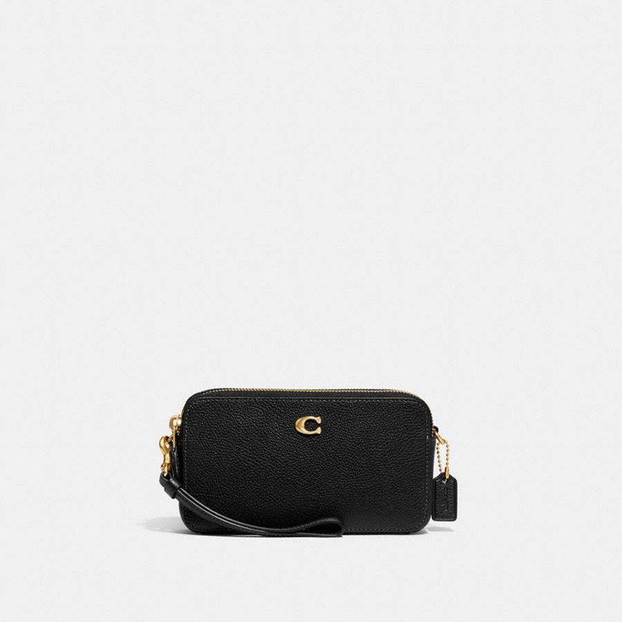 Kuplung Táskák COACH Kira Crossbody Feminino Pretas | 40958EUVC