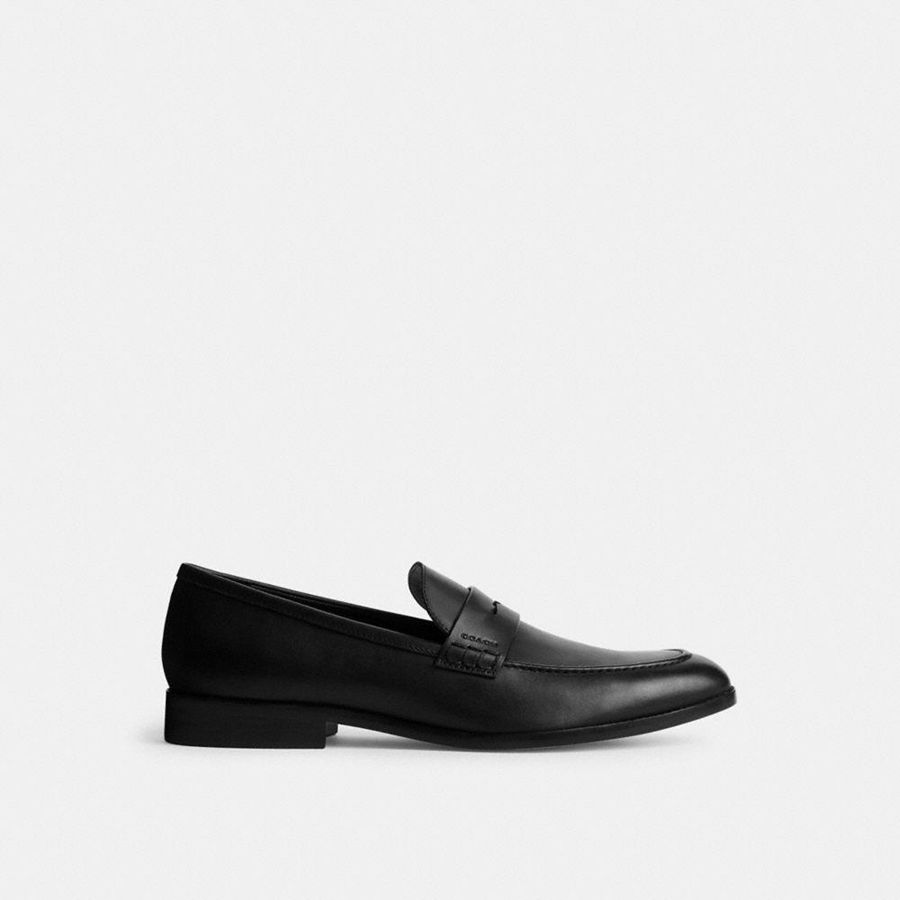Mocassins COACH Declan Masculino Pretas | 03624BQUG