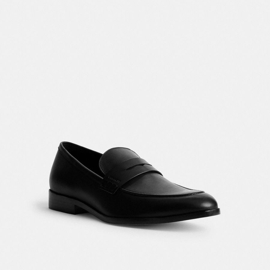 Mocassins COACH Declan Masculino Pretas | 03624BQUG